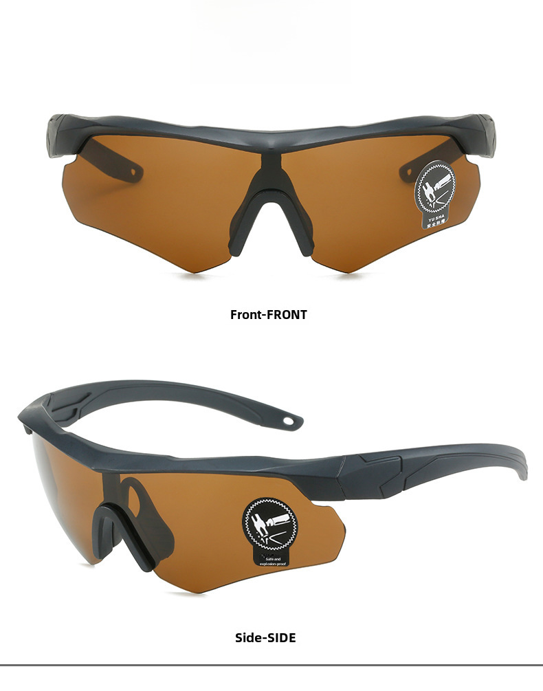 Yusha New Military Fan Brýle odolné proti výbuchu CS Střelecké brýle Taktické brýle Myopia Větruodolné jezdecké brýle do písku_voghion.com
