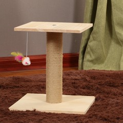 猫掴み柱猫磨爪神器逗猫神器自ハイ子猫起立式一体猫玩具猫掴み板