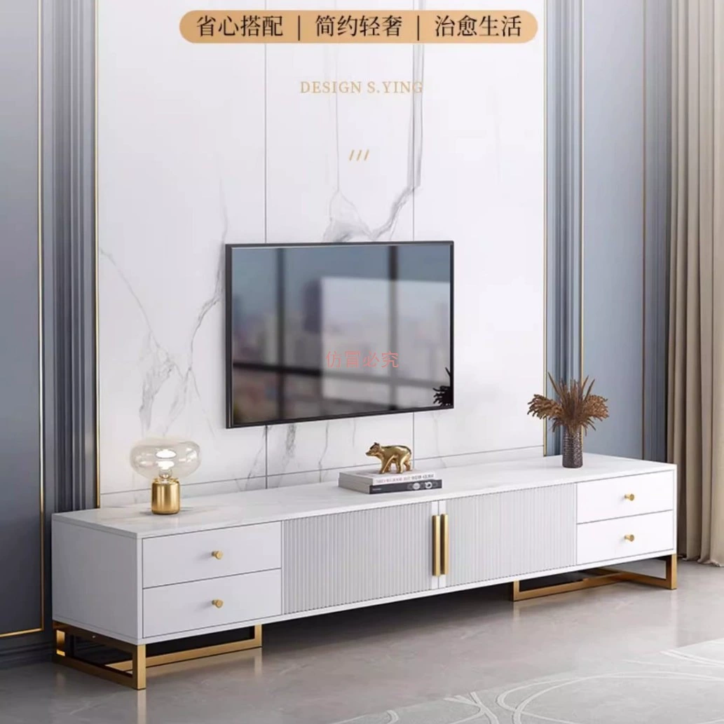 ТВ-тумба для гостиной, дом, 2025, новая напольная современная простая для маленькой квартиры, с интегрированным хранилищем