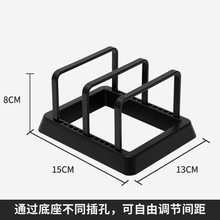 厨房刀架置物架菜刀砧板锅盖一体收纳架台面多功能菜板刀具放置架