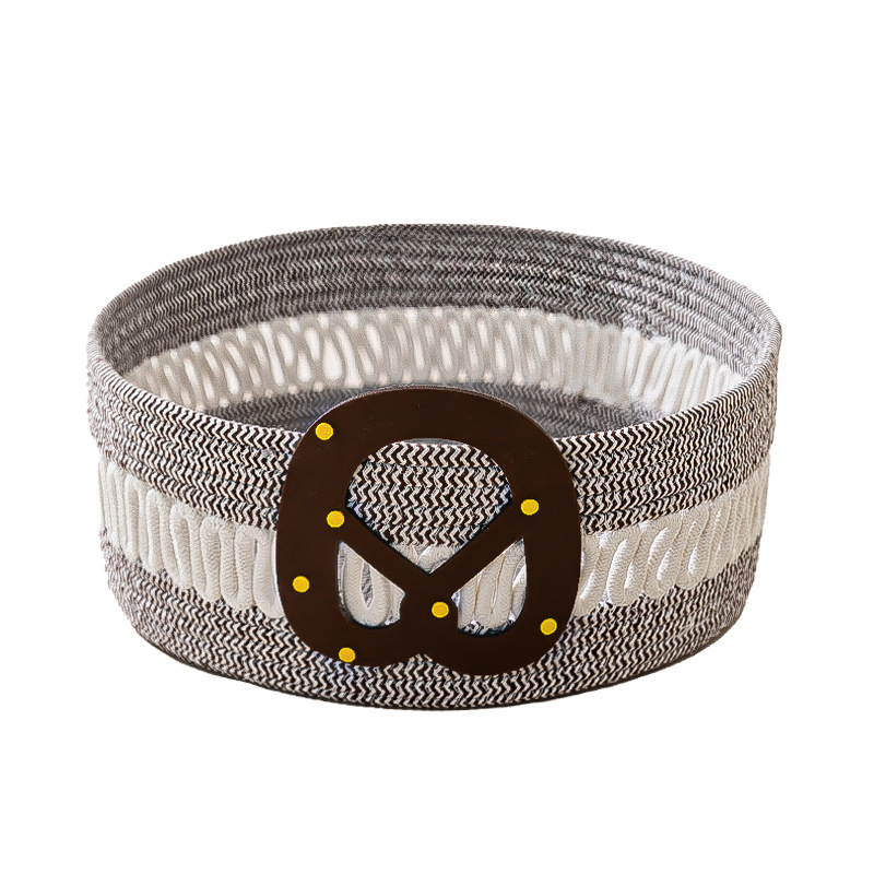 Gato Primavera y verano Pan de agua alcalina Cuerda Cosa para gatos Cuatro estaciones Perro pequeño universal Cosa de peluche Cosa tejida Nido para mascotas