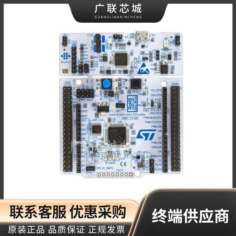 NUCLEO-L010RB  Nucleo-64 STM32L0 MCU 32-位 评估板 开发板