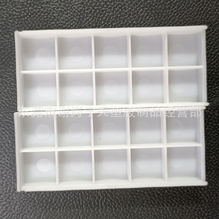 数控刀片盒 十片装包装盒 刀粒刀具塑胶盒 小号