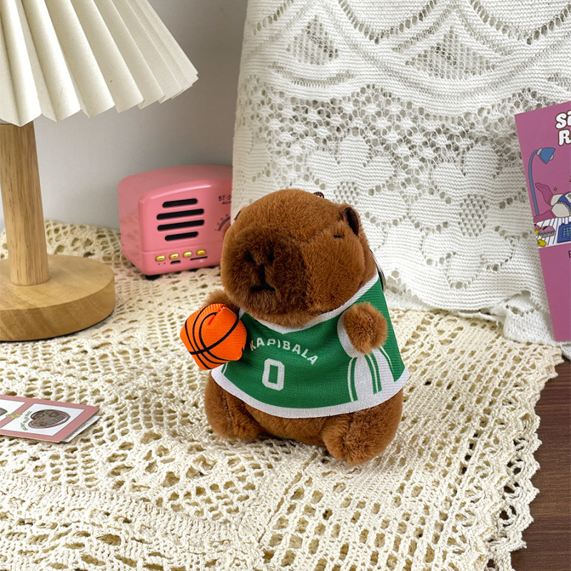 かわいい漫画カピバラシリーズぬいぐるみペンダントモルモット人形カピバラ子供のホリデーギフト卸売|undefined