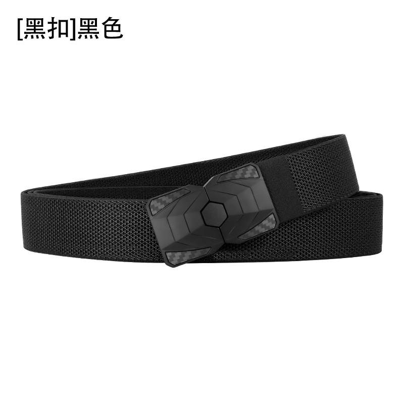 【新たなアップグレード】高弾力ゴム編みベルトは、男性と女性の同じ戦術ベルトを裁断することができます。