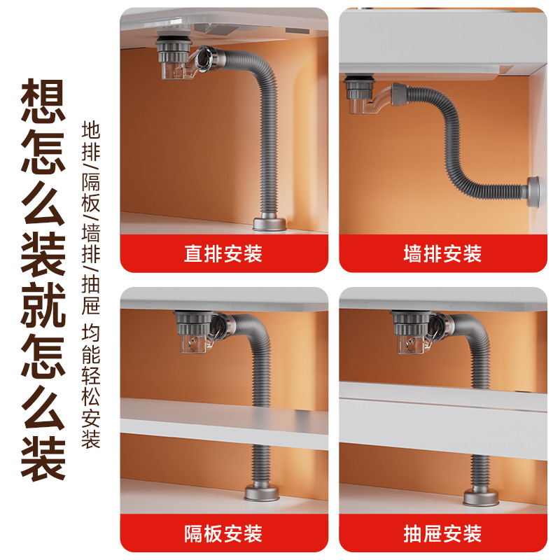 Lavabo Cerámica Blanco Bouncing Deslizador de agua Lavabo Lavabo Sifón Desodorante Reproducción de artefacto de agua tipo prensa