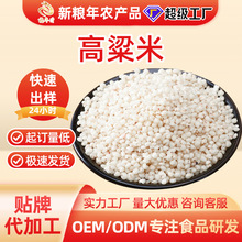 白高粱真空包装480g五谷杂粮酿酒专用粗粮东北脱皮高粱米贴牌OEM