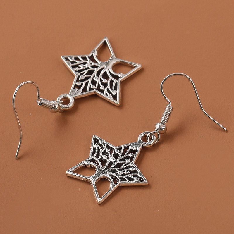 1 Pair Fashion Star Alloy Plating Women's Drop Earrings display picture 5