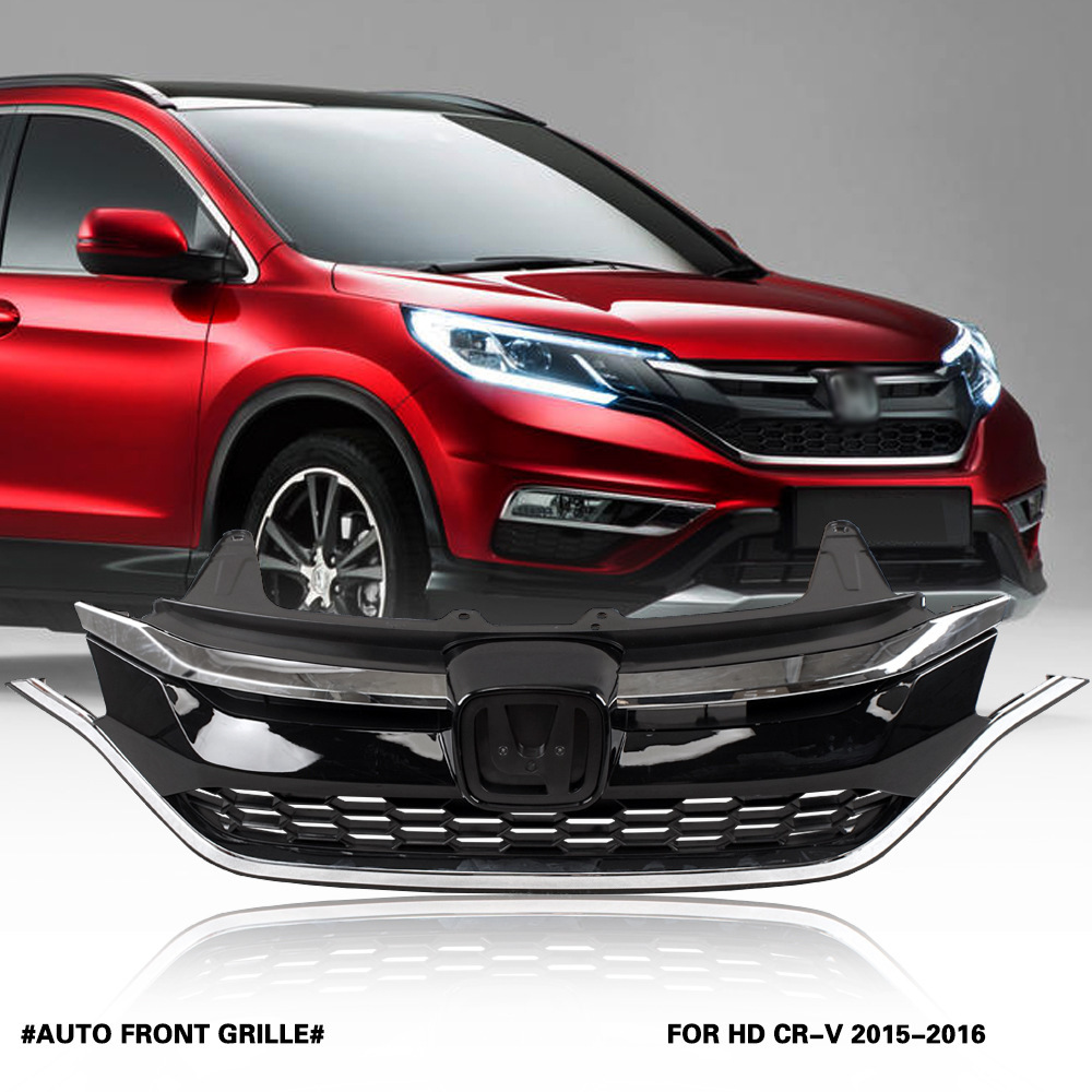 Aplicable a Honda 15 - 16CRV Siwei Media Net Assembly Vent Net Front Bar Front Grille Honeycomb Bar Front