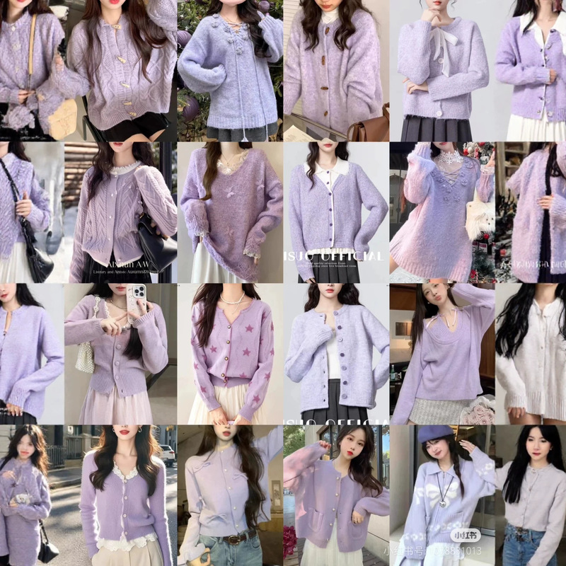 Puyuan Autumn and Winter Women's Knit Sweaters, Soft and Artistic Style, Women's Clothing Wholesale, Clearance Stock Wholesale Puyuan Autumn and Winter Women's Knit Sweaters, Soft and Artistic Style, Women's Clothing Wholesale, Clearance Stock Wholesale
