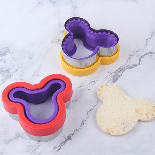 Stainless steel cartoon sandwich cutter, filling bread mold, full-hand cookie mold, sandwich fruit cutter