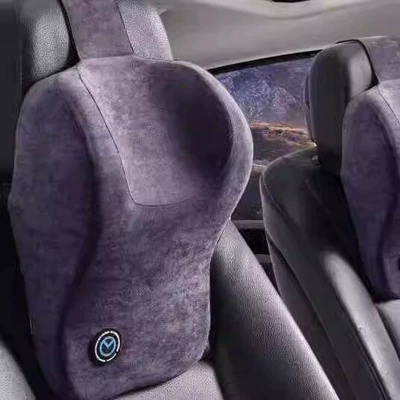 Car Headrest, Car Neck Pillow, Cervical Spine Memory Foam Seat Pillow, High-End Comfortable Car Neck Pillow, Cute Pillow (Headrest) - dark-gray-full-refund-if-uncomfortable