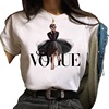 Fashionable summer jacket, cute T-shirt, round collar