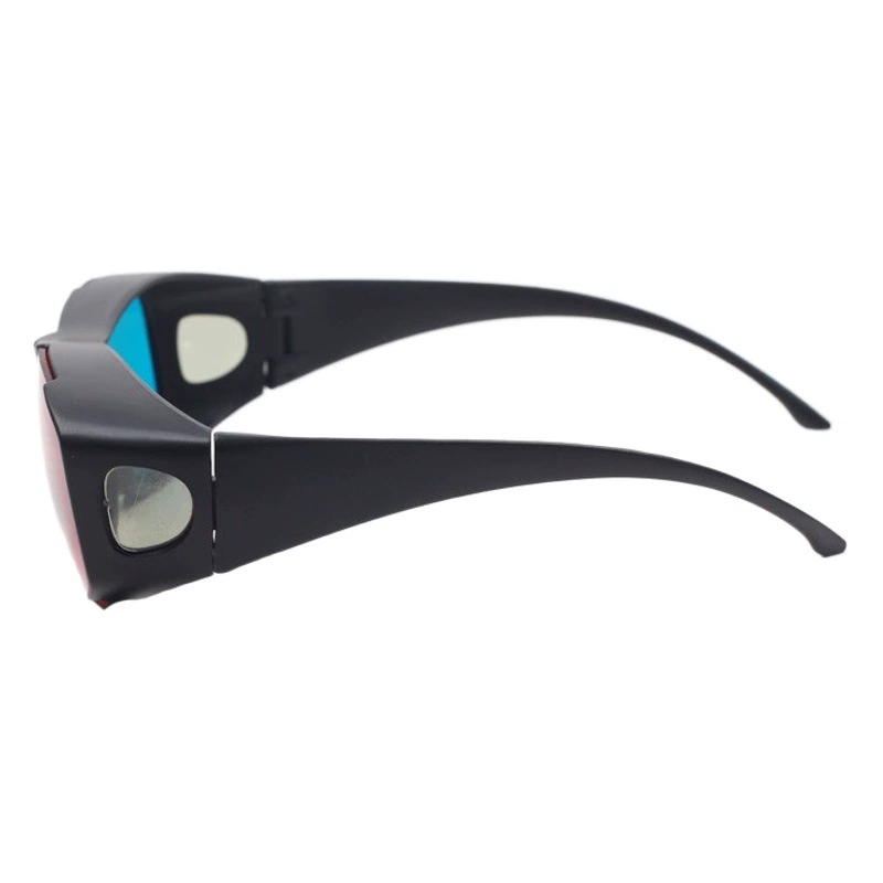 3D очки большие красные и синие стерео очки ТВ компьютерный кинотеатр