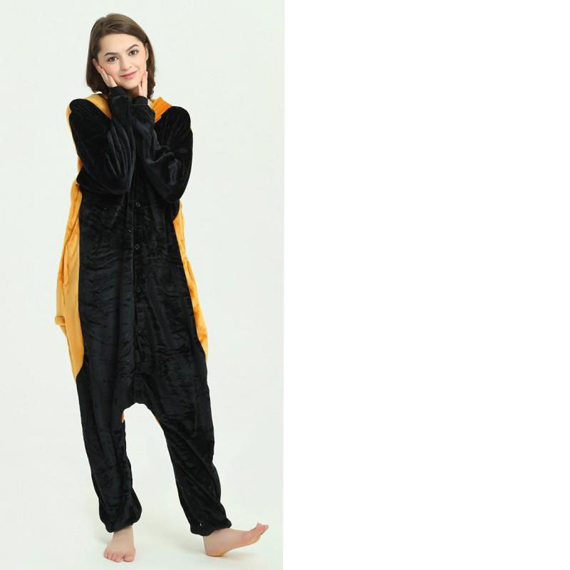 Transfronteriza de dibujos animados de una sola pieza pijamas de franela animal de invierno engrosada transfronteriza dinosaurio Tianma Tigre unicornio