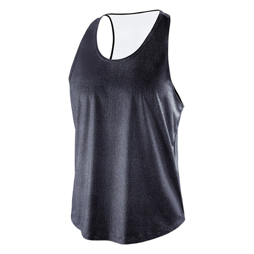 Chaleco deportivo informal holgado para hombre, camiseta sin mangas transpirable de secado rápido, camiseta para baloncesto, correr, fitness, maratón, entrenamiento
