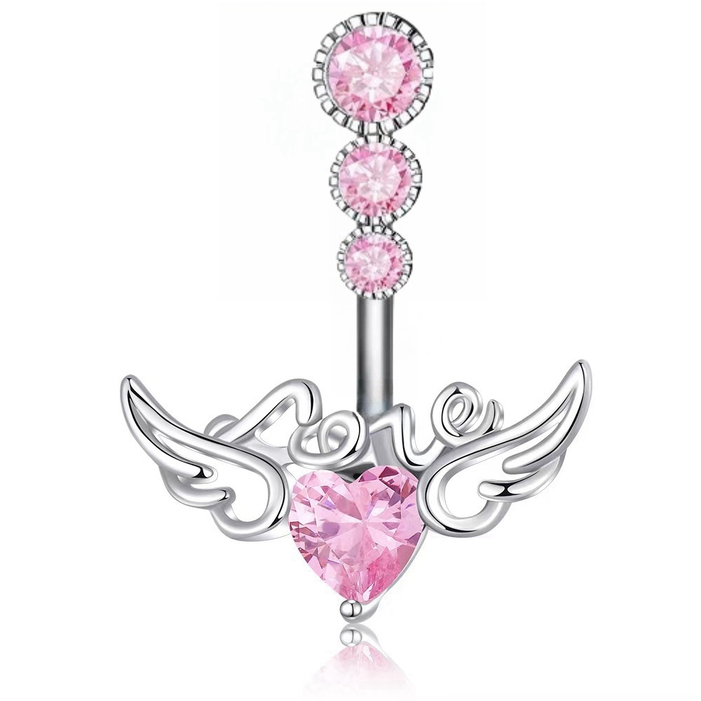 Silver pointed spike labret stud material detail