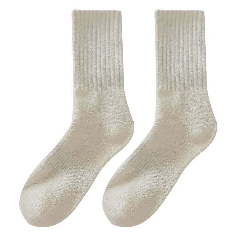 Calcetines Deportivos Térmicos para Mujer de Algodón Absorbentes de Sudor para Invierno