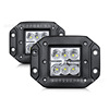 automobile Dome light 4 inch 18W Square working lamp Off-road lights 6led Cars Yacht spotlight