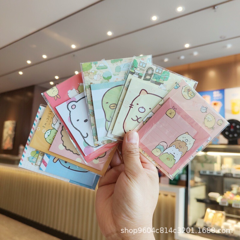 Cute CartooN CorNer Creature Sticky Notes Sticky Notes N Times Sticky Notes