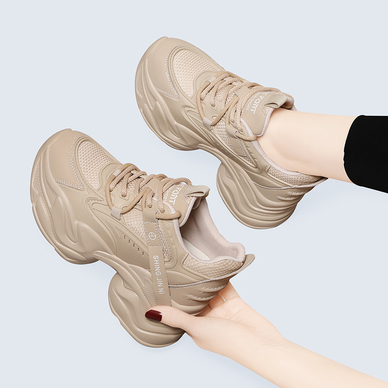 Dames, 2024 nieuwe verhoogde, herfst- en winterreizen, lichtgewicht dikke onderkant casual sneakers_voghion.com