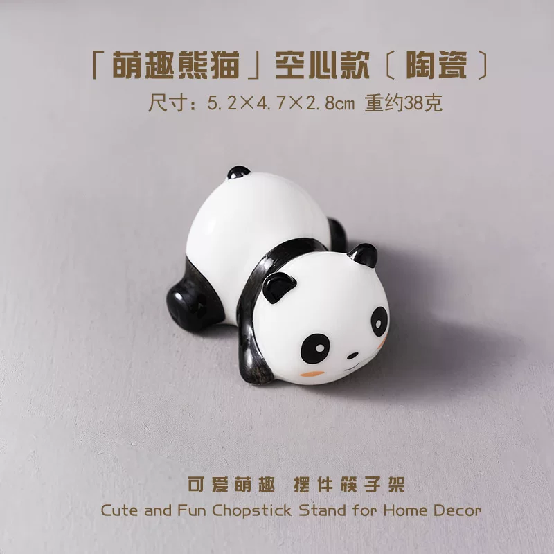 Cute chopsticks, storage system, direct factory sales, panda