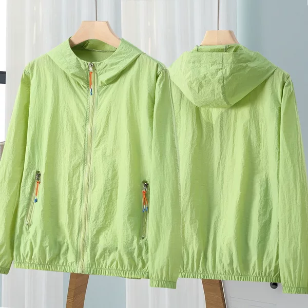 New summer sun-protective clothing for men, featuring a printed design, lightweight fabric, quick-drying properties, and a skin-friendly feel, suitable for outdoor activities, sports, and fishing