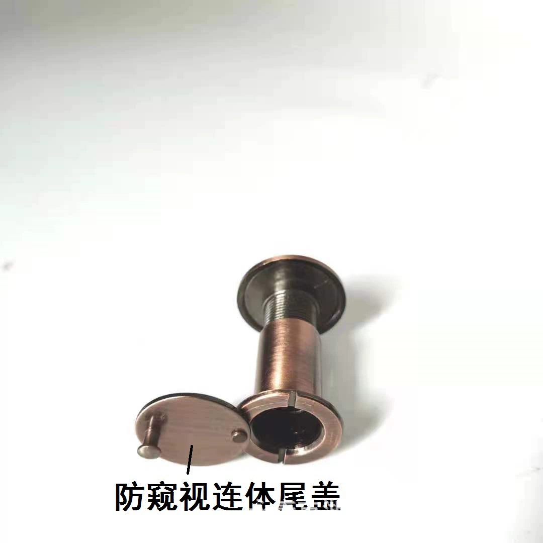 UL сертифицированный Zhejiang Gao Hotel деревянная дверь противоугонная дверь полностью медное защитное хвостовое покрытие HD 220 градусов расширенная противоугонная