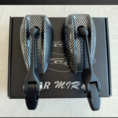 Carbon Fiber Water Transfer Motorcycle rearview mirror