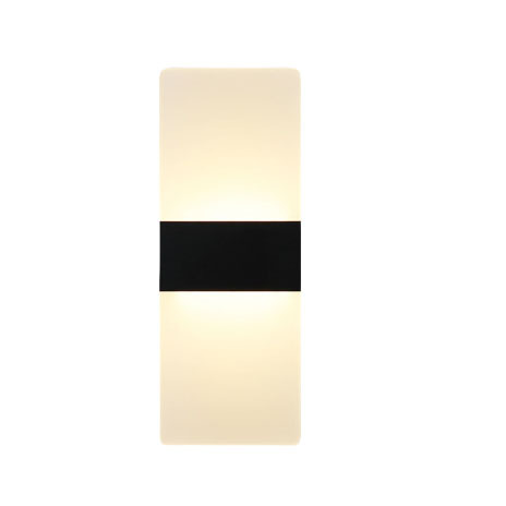 Lámpara de pared para sala de estar LED moderno y simple hotel dormitorio pasillo escalera entrada Zhongshan luz de lujo junto a la cama lámpara de pared