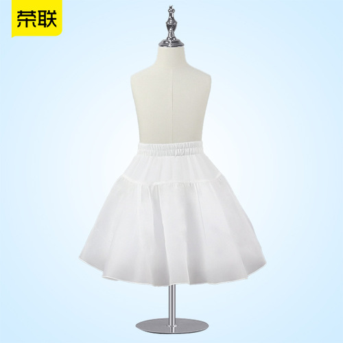 Ballet Body Wholesaler Cotton Skirt Bodysuit for Children, Half Skirt Support, Host Performance Lolita Princess Dress Base Skeleton Skirt
