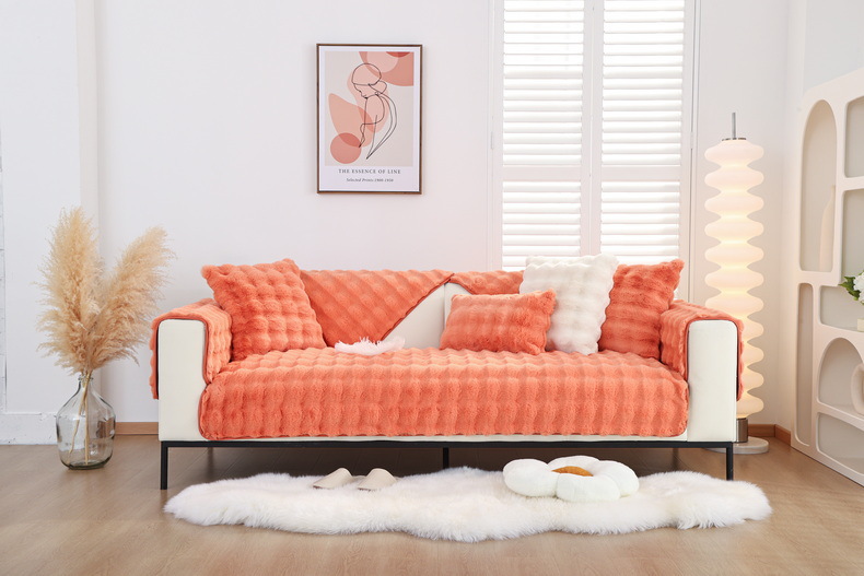 Title 5, Warme Sofa Bubble Plüsch Kissenbezug Kissen