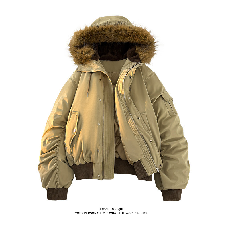 25 Winter In-Stock Zuo Shan Diao down Jacket with Hooded Fur Collar, Thickened and Warm Casual Coat, down Coat 25 Winter In-Stock Zuo Shan Diao down Jacket with Hooded Fur Collar, Thickened and Warm Casual Coat, down Coat