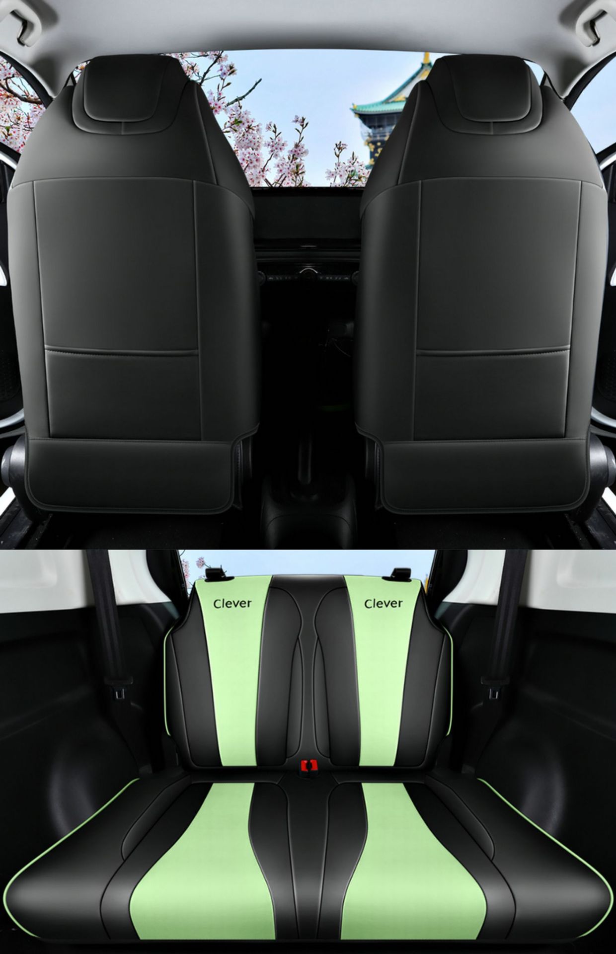 Roeway CLEVER car seat cover new special fully surrounded four seasons Universal cartoon four-seat seat seat cover