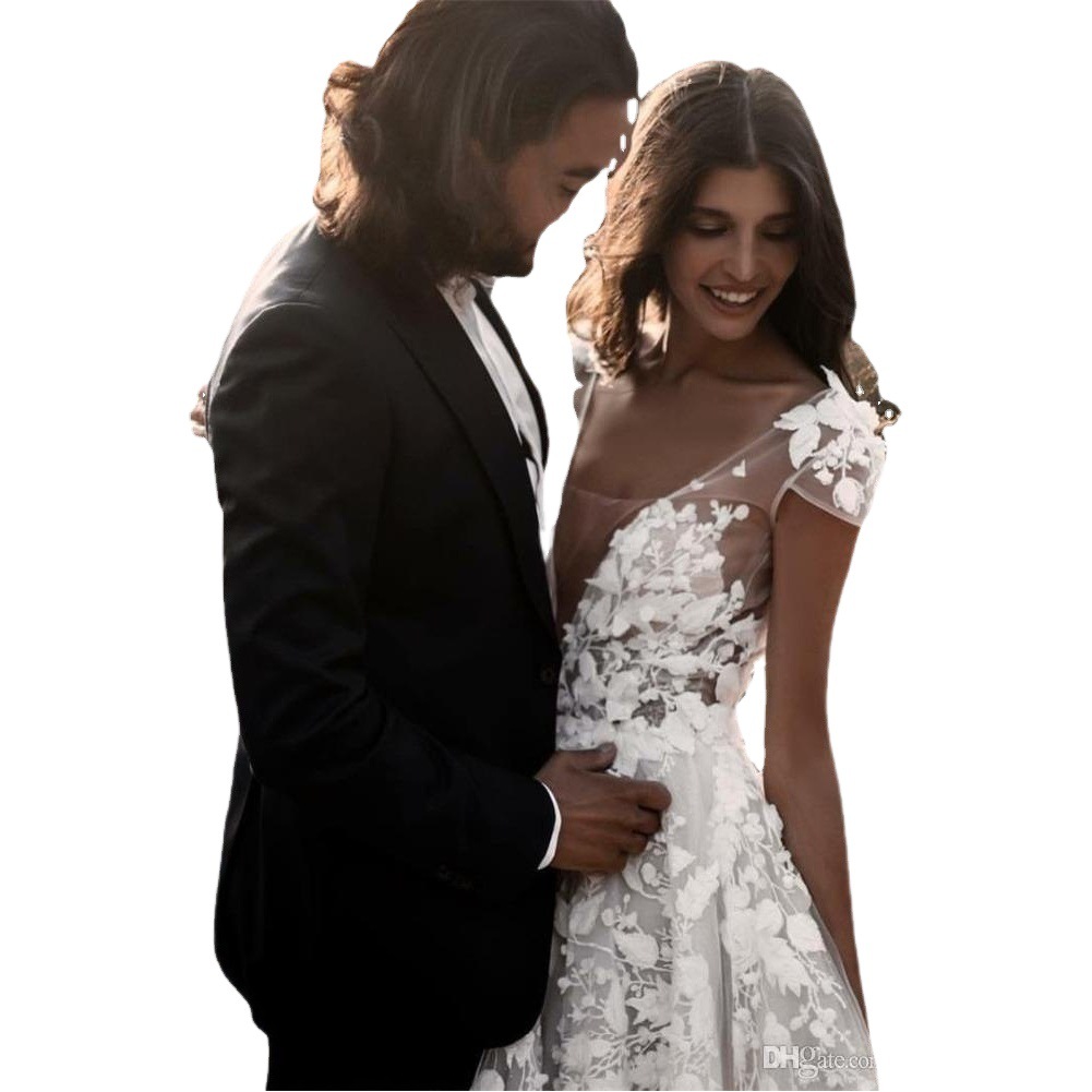 2025 nuevo comercio exterior transfronterizo Amazon Wish una pieza de nuevo estilo europeo y americano vestido de novia mujer