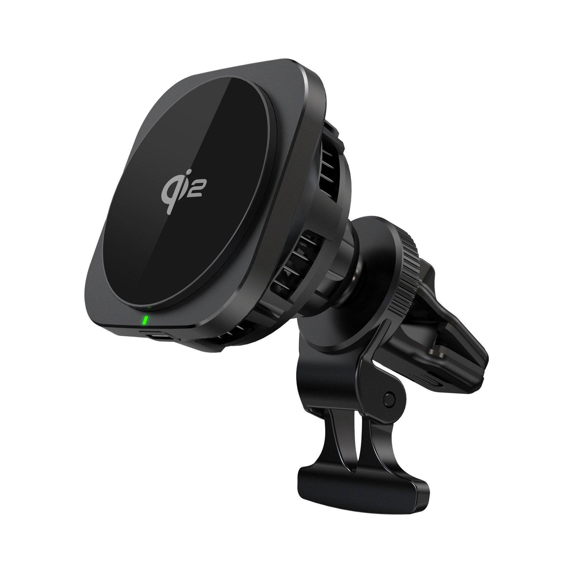 Magnetisk trådløs biloplader qi2 med kølesystem_voghion.com