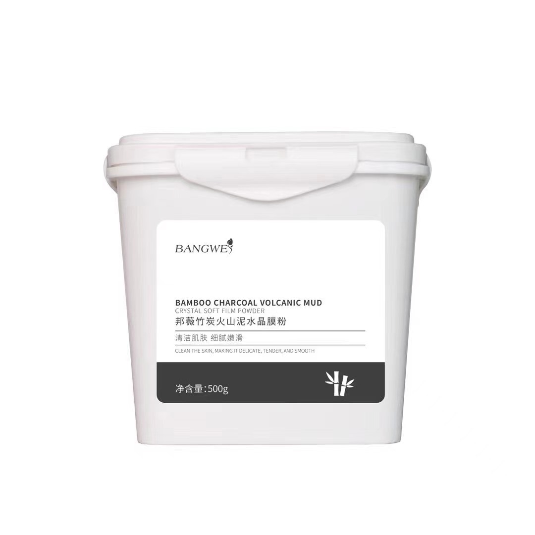 방웨이 대나무 숯 화산 진흙 크리스탈 필름 분말 500g (사각 배럴)