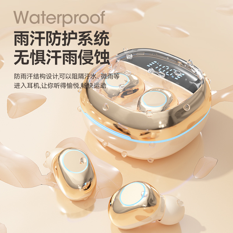 Y03 en la oreja, nuevo estilo transfronterizo, cómodo de usar, batería de larga duración, alta calidad de sonido, solo pantalla digital, modelo privado portátil, universal