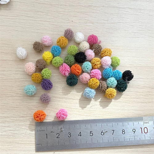 1cm elastic flower ball diy handmade jewelry accessories hair accessories clothing toy accessories mesh ball hair ball