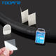 Bicycle transparent glue-free tire patch mountain bike tire patch film 8 pieces quick tire patch tool box set