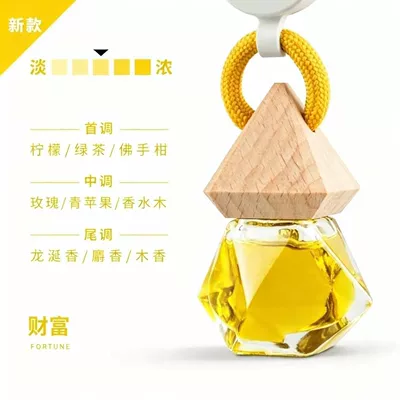 Car Perfume Aromatherapy Car Perfume Essential Oil Pendant, Car - crystal-diamond-wealth-langlong-car-perfume-with-the-same-fragrance-free-trial