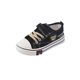Boys Canvas Shoes 2024 Spring New Low-top Girls' Sneakers for Young Boys Middle and Big Children Casual Shoes Soft-soled Children's Shoes