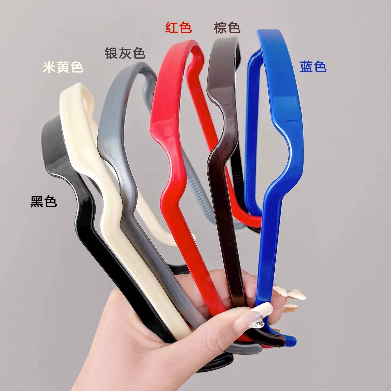 Cross-border trading), curly invisible headband, (Physicals