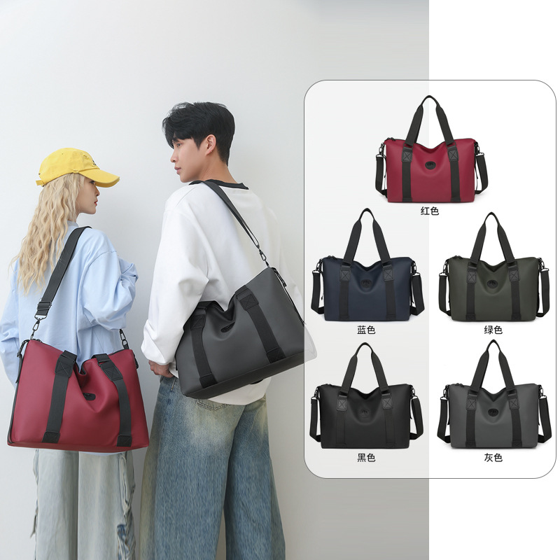 Bolsa de almacenamiento portátil ligera para viajes de negocios de corta distancia, bolsa de viaje de ocio de alta capacidad, bolsa de fitness ligera para separación seca y húmeda.