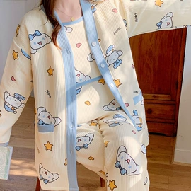 女士家居服;月子服哺乳装;睡裙