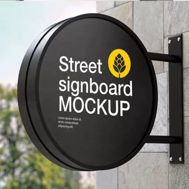 Производитель дропшиппинг светодиодный уличный водонепроницаемый световой короб для ресторанов, отелей, настенный световой знак для магазинов и торговых точек