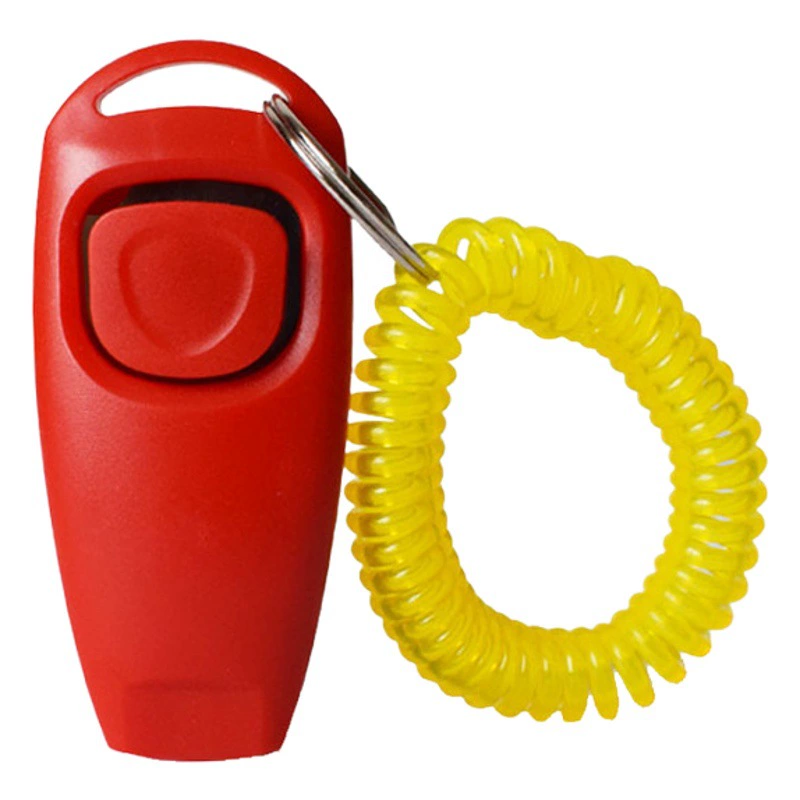 Factory Direct Pet два-в-одном тренировочное кольцо для домашних животных + свисток для собак желтый браслет