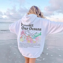 �羳�����վOceans Respect The Local Printed Hood�Bñ�l��