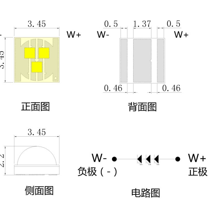 ѹ9V3535׹led鵹װֵͲ3535led