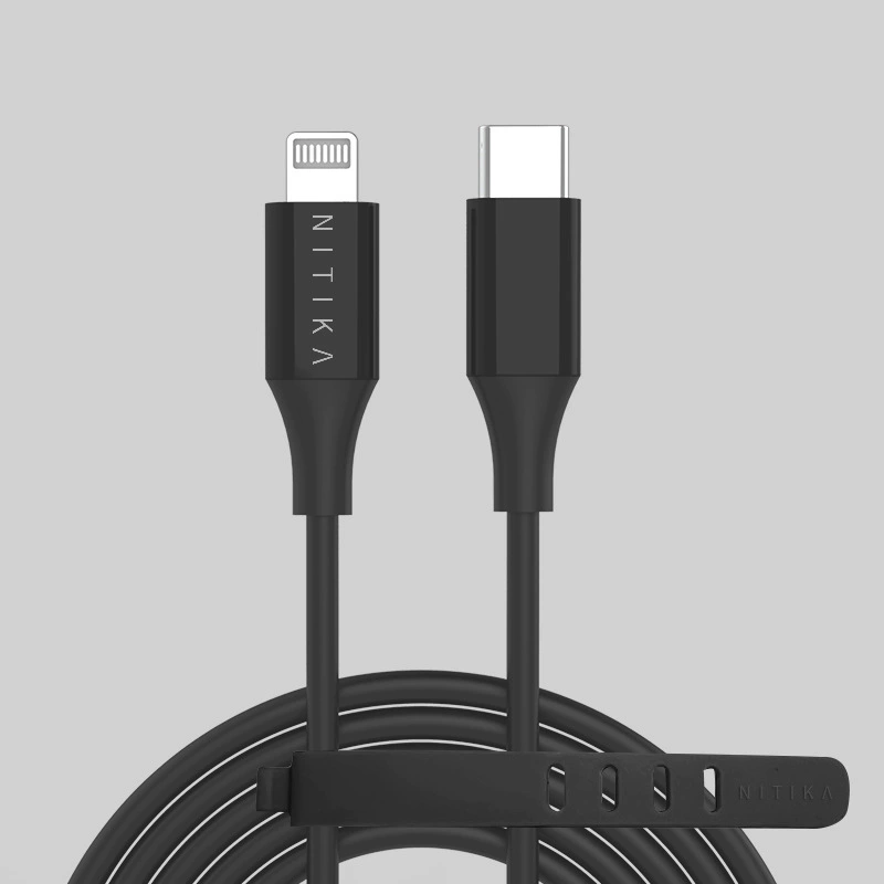 Портативный кабель быстрой зарядки PD, совместимый с iPhone 13 Pro, 12 Pro max, 11, iPad, Type-C для передачи данных, совместимый с MFI Apple